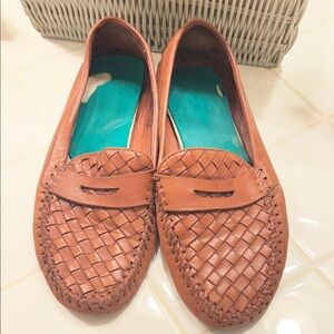 Robert Zur Women’s brown leather loafers